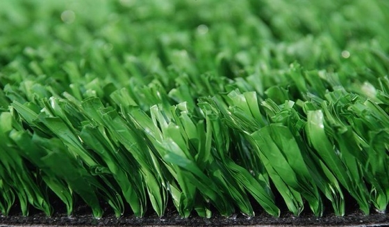 Plastik PP sentetik çim 3/8 inç ölçümlü yapay çim açık hava sporları için düşük bakım ile