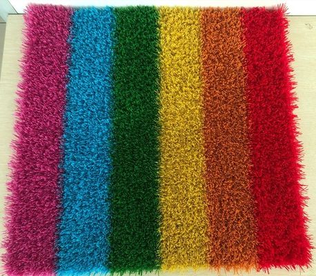 17500 Dtex 5/8 inç ölçümlü spor ve oyun alanları için anti-statik yapay çim