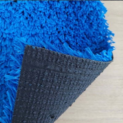 Çok fonksiyonel Tenis Yapay Çim Mavi Renk 25mm Sentetik Çim Tenis sahaları veya diğer spor sahaları için