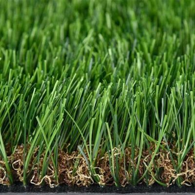30mm Yeşil Eğlence Yapay Çim Evcil hayvanlar için kullanılan veya UV direnci ve iyi esnekliği ile çatı bahçeleri