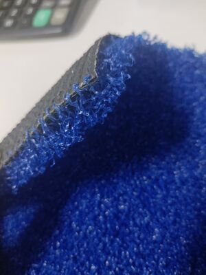12 mm Yüksek yoğunluklu mavi yapay çim, mükemmel performanslı spor kortları için padel çimleri